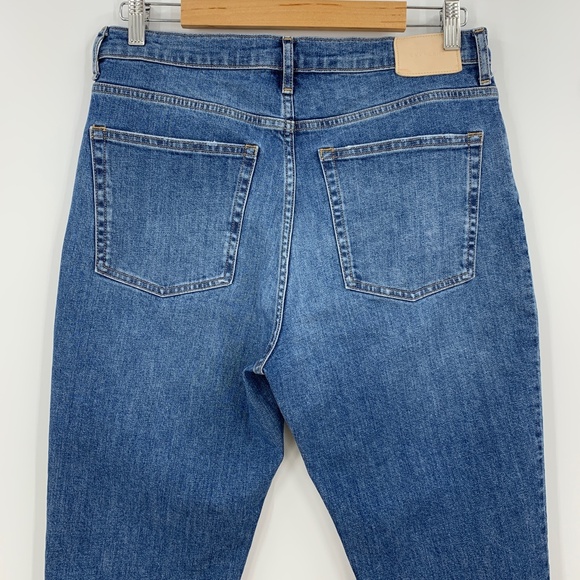 Everlane The Cheeky Jean Crop Ankle Raw Hem Sz 31 - Picture 6 of 13